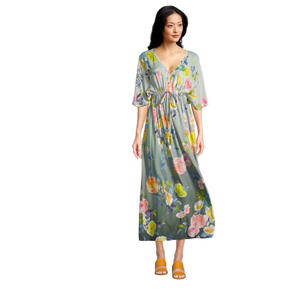 NWT World Market Kaftan Kimono style dress